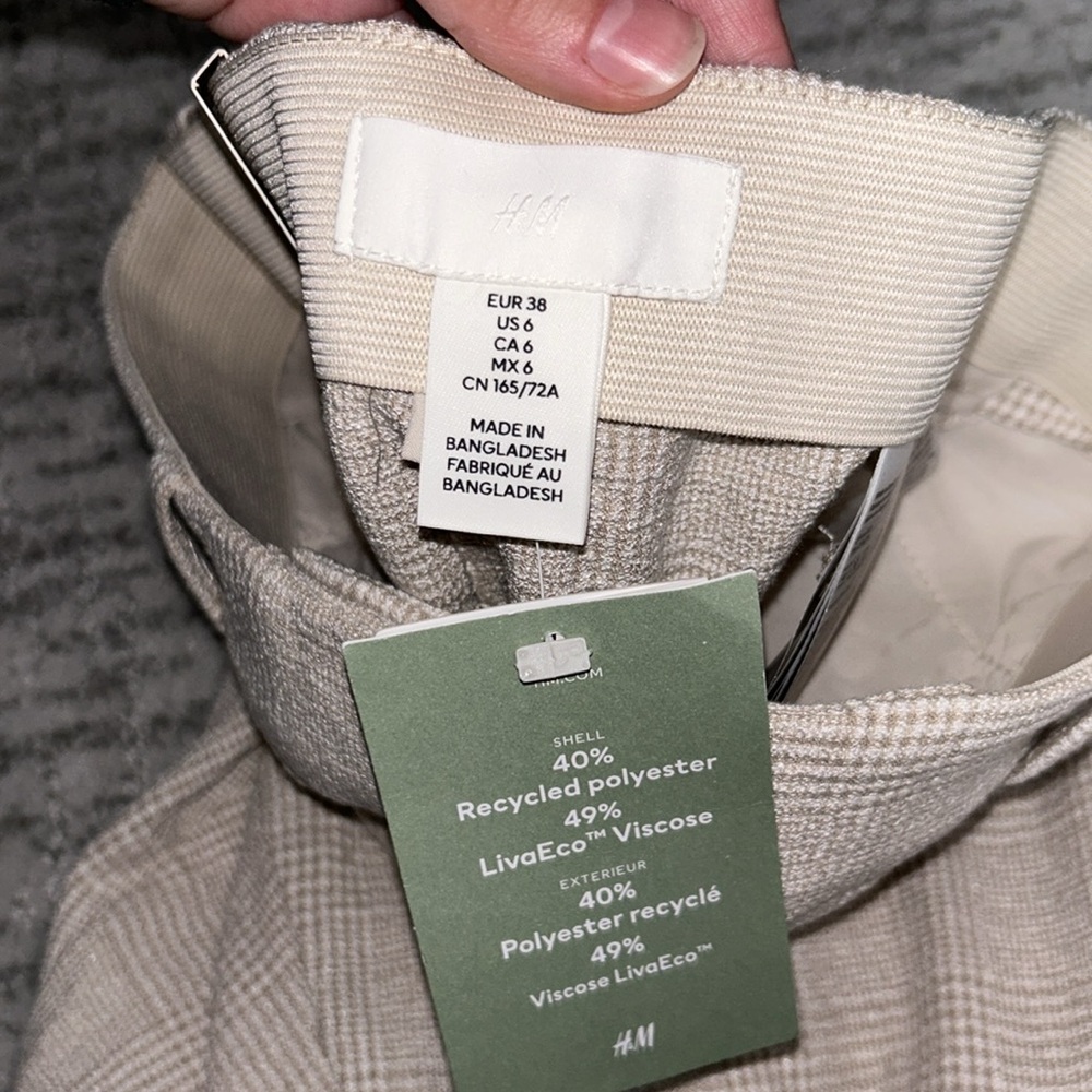NWT H&M Straight Leg Slacks - Picture 3 of 6